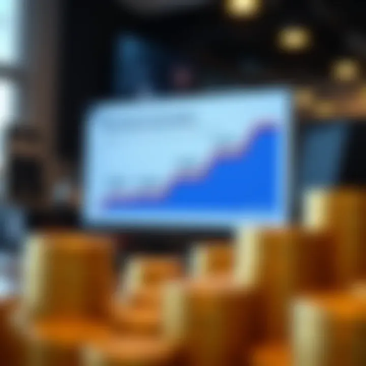 Chart illustrating reward points accumulation