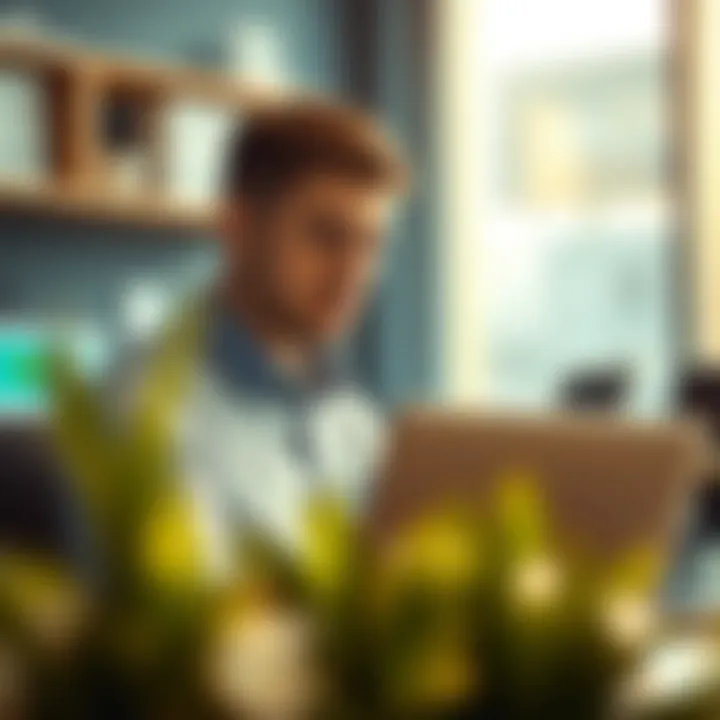 Credit Monitoring Services Illustration depicting credit monitoring services