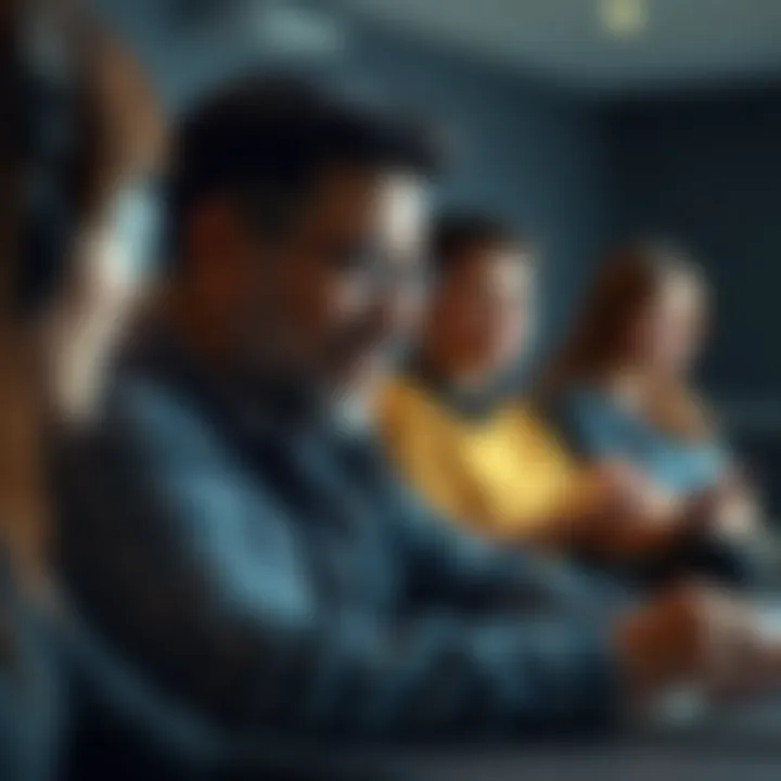 Enhancing Financial Literacy Through Workshops A close-up of a credit union member participating in a financial literacy workshop