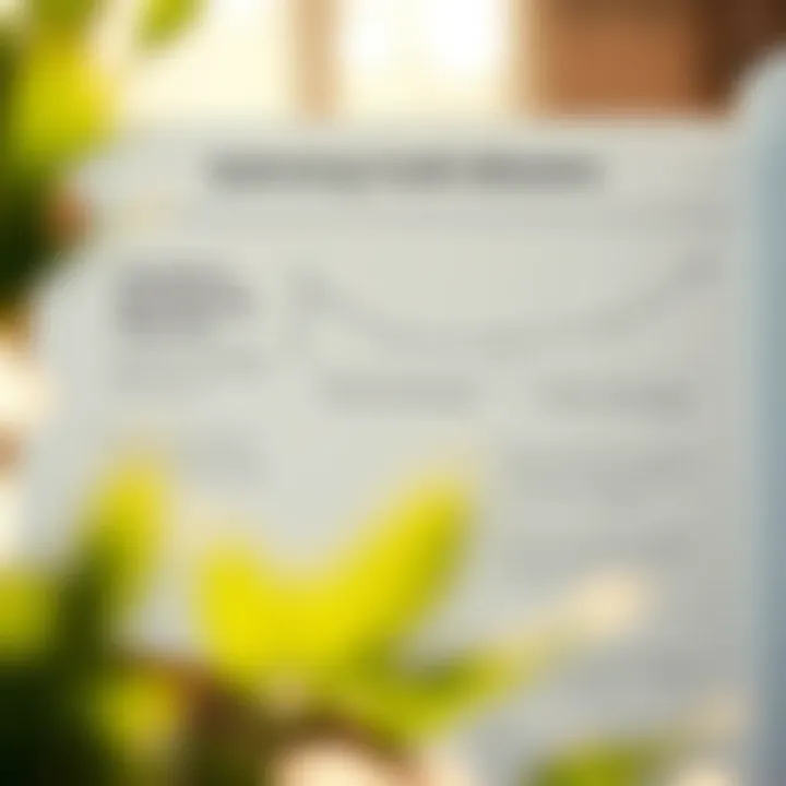 Optimizing Credit Utilization Diagram showcasing credit utilization strategies