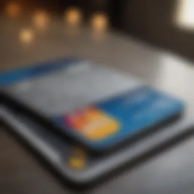 Navigating Financial Strategy with a Single Credit Card Concept of financial strategy with a focus on credit cards