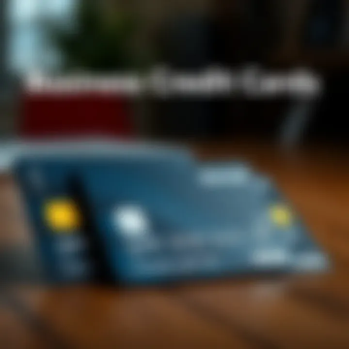 Types of Business Credit Cards An infographic depicting different types of business credit cards