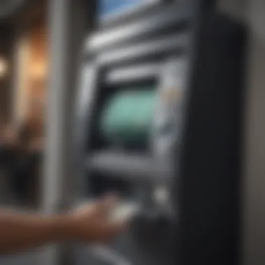 Secure ATM transaction with cash