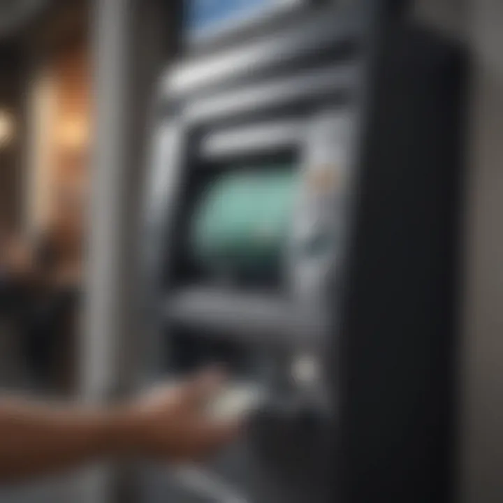 Secure ATM transaction with cash