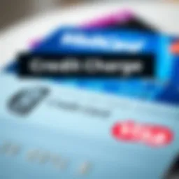 Detailed breakdown of credit card charges