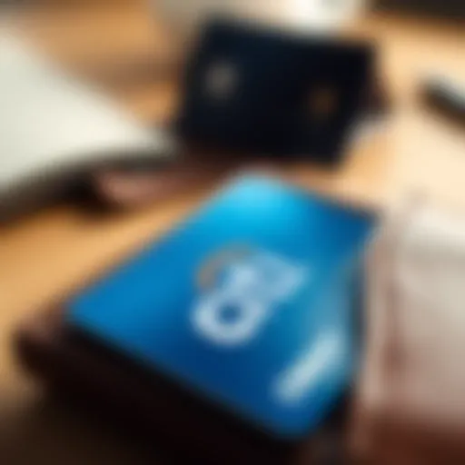 Citi credit card in a wallet