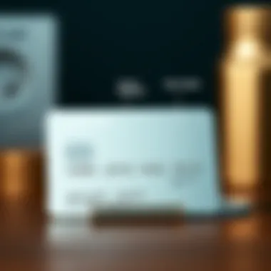 Visual representation of a Silver credit card with key features highlighted