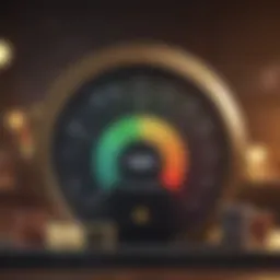 Visual representation of credit score components