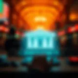 Visual representation of digital bank transactions