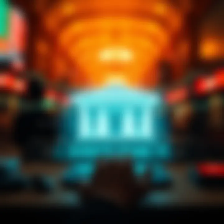 Visual representation of digital bank transactions