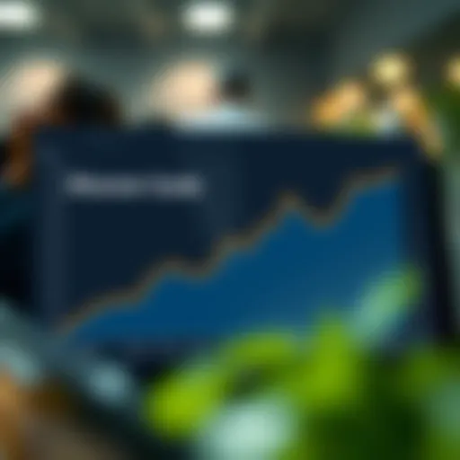 Graph showing trends in Discover Card ratings over time