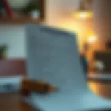 A detailed checklist of lending requirements