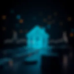 A conceptual illustration of mortgage lending dynamics