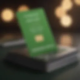 Visual representation of a Green Dot Card showcasing its features
