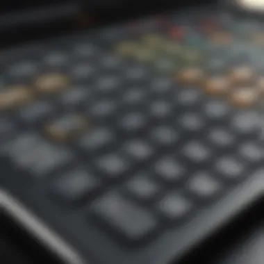 Digital Payoff Calculator Interface Illustration of a digital payoff calculator interface
