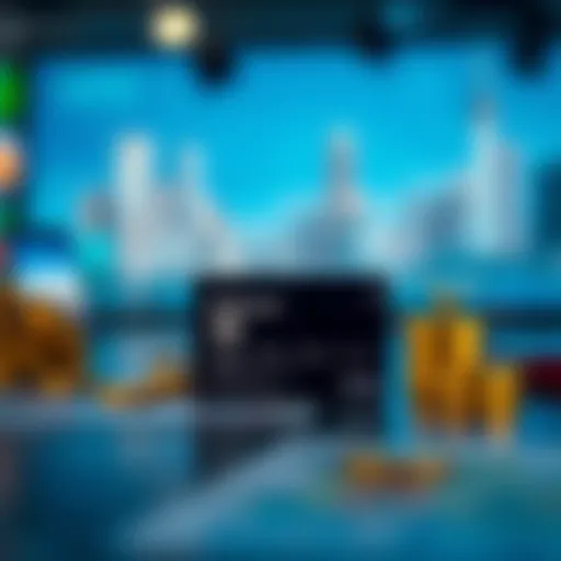 Illustration depicting regional credit card offerings