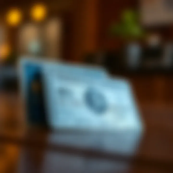 A visual representation of different American Express card types