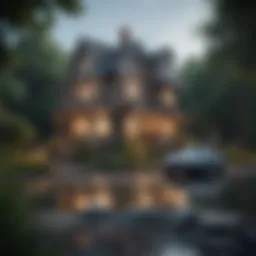 Illustration of property ownership concept