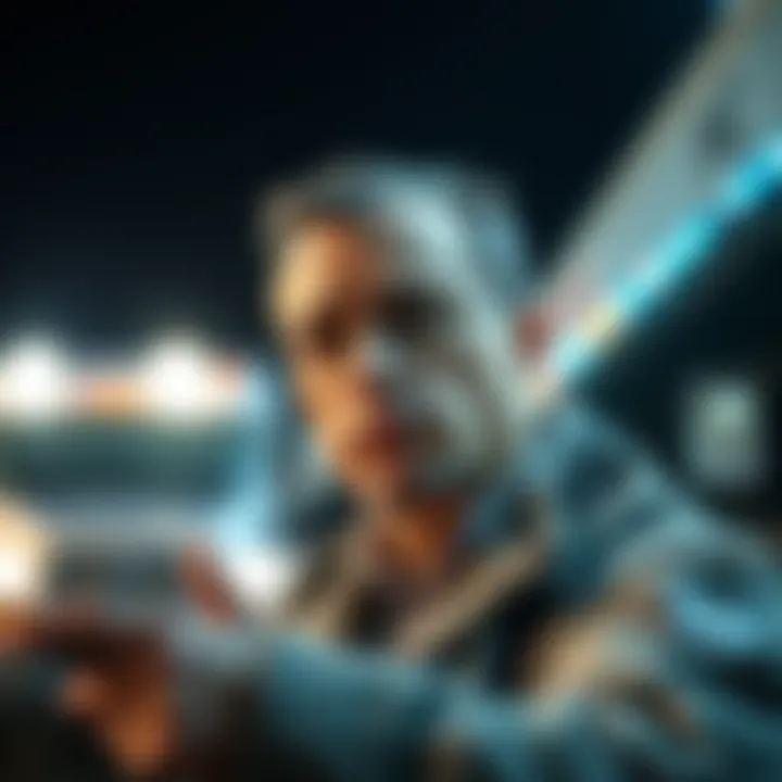 A person considering different towing service quotes