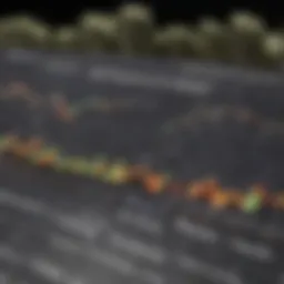 Graph showing fluctuations in Truist money market interest rates over time