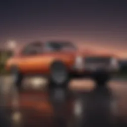 An infographic detailing the factors influencing used car loan rates in America.